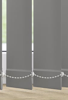 Orion (Blackout), Comet Grey - Vertical Blind Slats